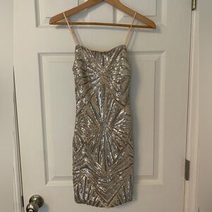 Sequin Dress XS